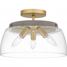 Burkett Semi-Flush Mount